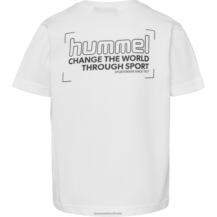 se Hummel barn hmlpure back t-shirt s/s LL40V4823 \"klassisk t-shirt\"
