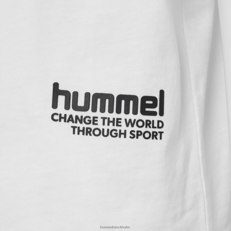 se Hummel barn hmlpure back t-shirt s/s LL40V4823 \"klassisk t-shirt\"