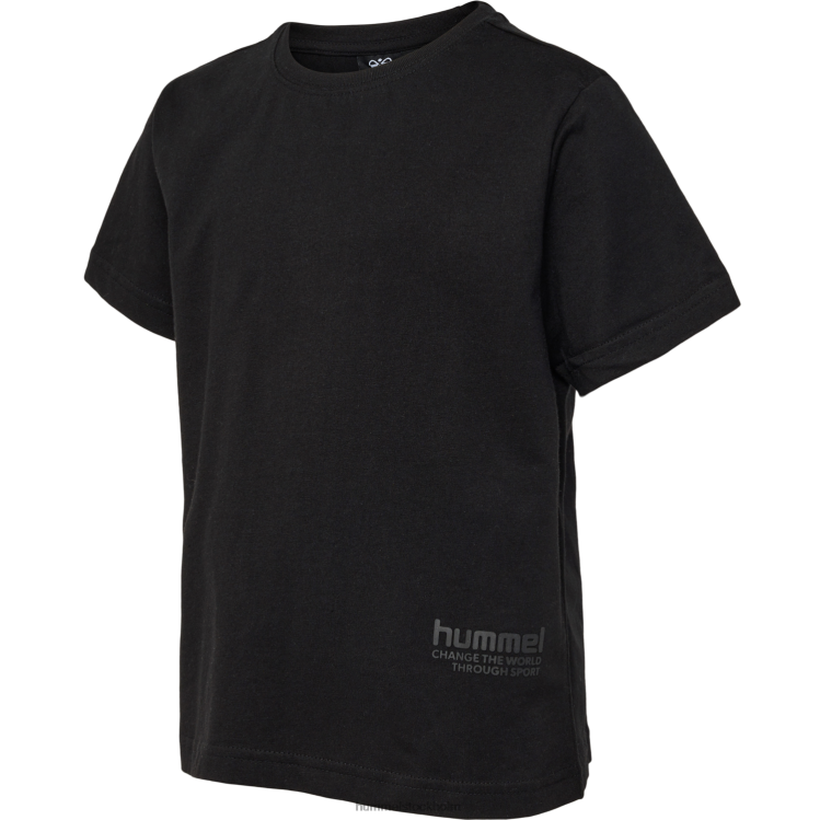 se Hummel barn hmlpure t-shirt s/s LL40V4741 "stretchig t-shirt"