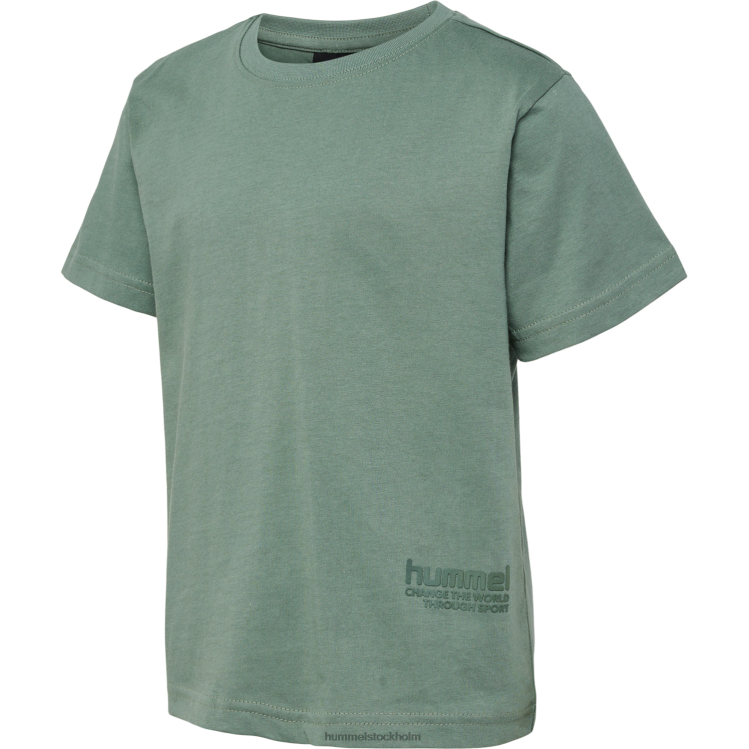 se Hummel barn hmlpure t-shirt s/s LL40V4746 \"stretchig t-shirt\"