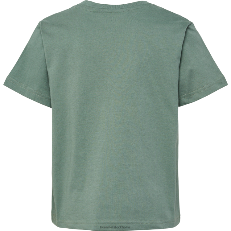 se Hummel barn hmlpure t-shirt s/s LL40V4746 \"stretchig t-shirt\"