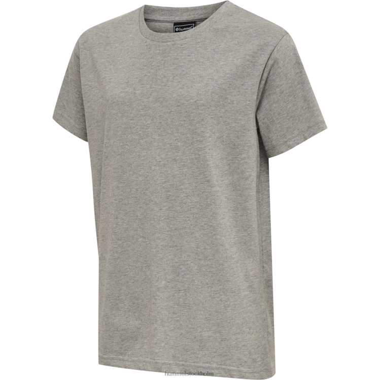se Hummel barn hmlröd basic t-shirt s/s LL40V5733 "kortärmad t-shirt"
