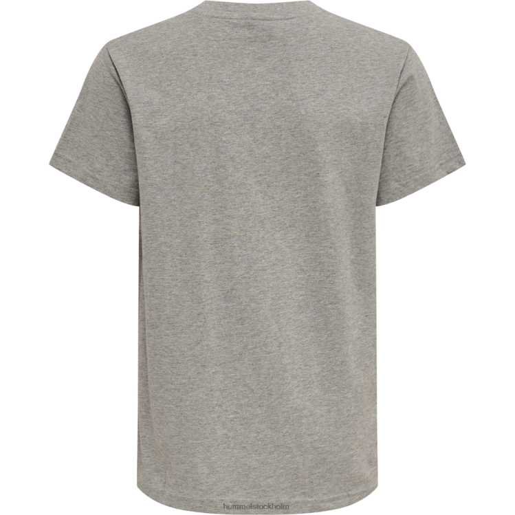 se Hummel barn hmlröd basic t-shirt s/s LL40V5733 \"kortärmad t-shirt\"
