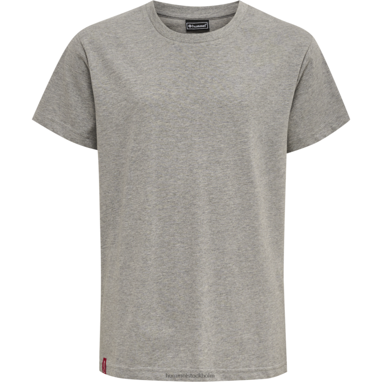 se Hummel barn hmlröd basic t-shirt s/s LL40V5733 \"kortärmad t-shirt\"