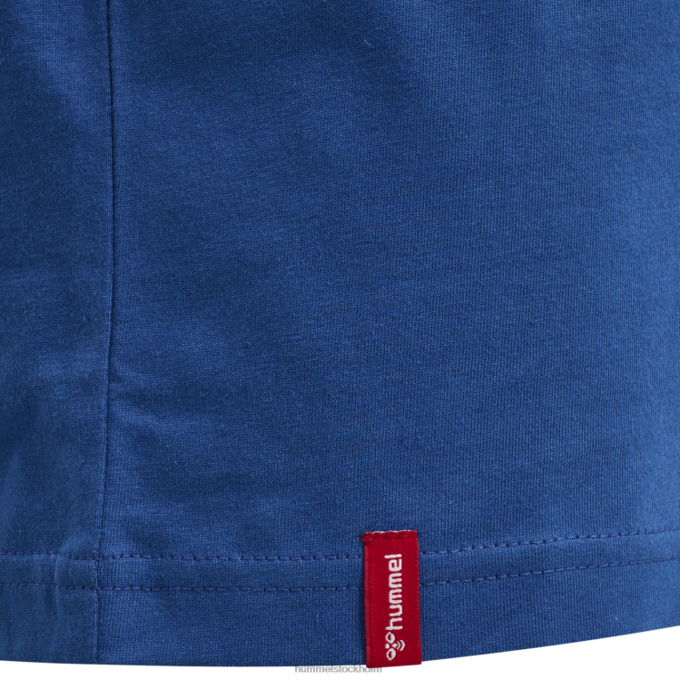 se Hummel barn hmlröd basic t-shirt s/s LL40V5741 \"kortärmad t-shirt\"