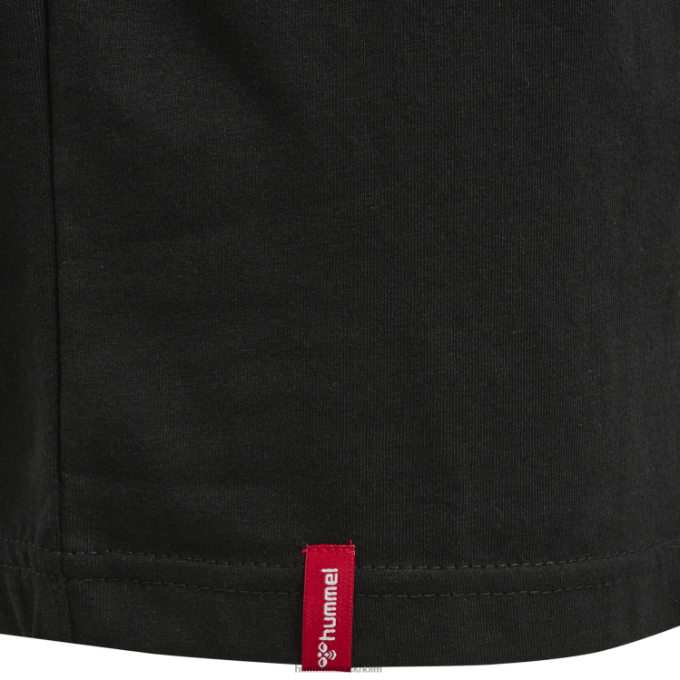 se Hummel barn hmlröd basic t-shirt s/s LL40V5742 \"kortärmad t-shirt\"