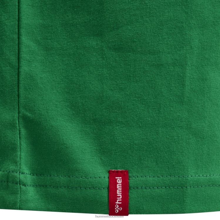 se Hummel barn hmlröd basic t-shirt s/s LL40V5752 \"kortärmad t-shirt\"