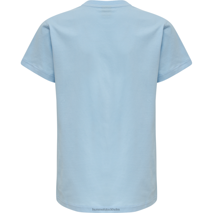 se Hummel barn hmlröd basic t-shirt s/s LL40V5770 \"kortärmad t-shirt\"