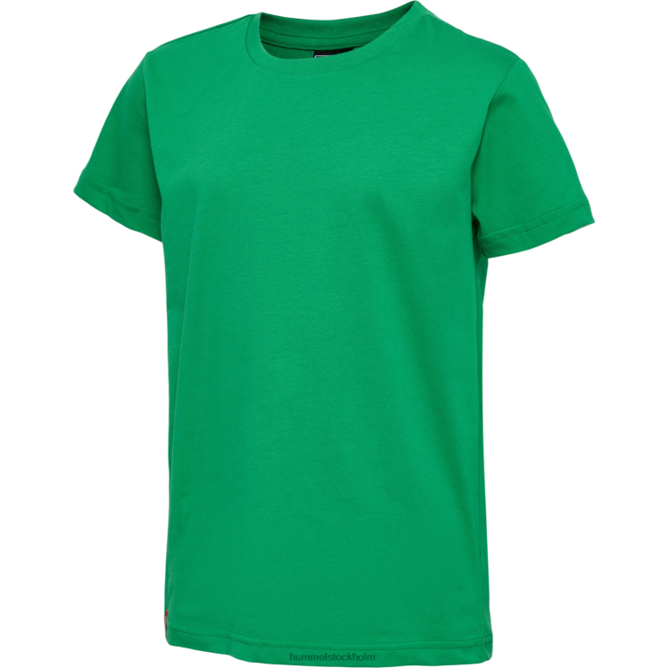 se Hummel barn hmlröd basic t-shirt s/s LL40V6012 "kortärmad t-shirt"