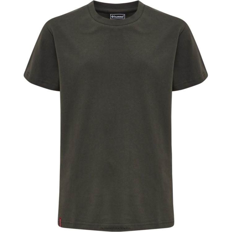 se Hummel barn hmlröd basic t-shirt s/s LL40V6235 \"kortärmad t-shirt\"