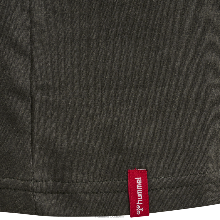 se Hummel barn hmlröd basic t-shirt s/s LL40V6235 \"kortärmad t-shirt\"