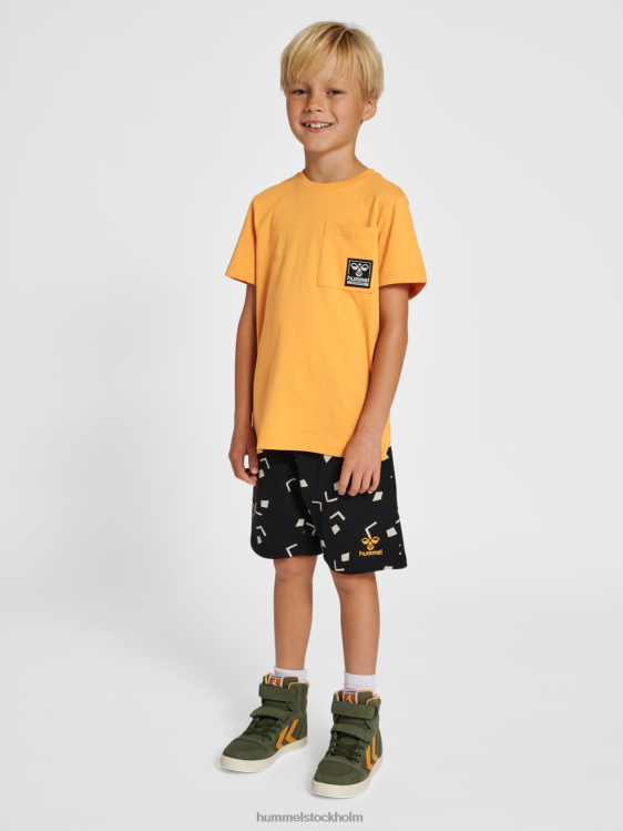 se Hummel barn hmlrock t-shirt s/s LL40V4824 \"klassisk t-shirt\"