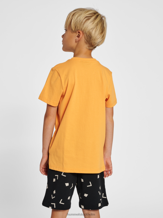 se Hummel barn hmlrock t-shirt s/s LL40V4824 \"klassisk t-shirt\"