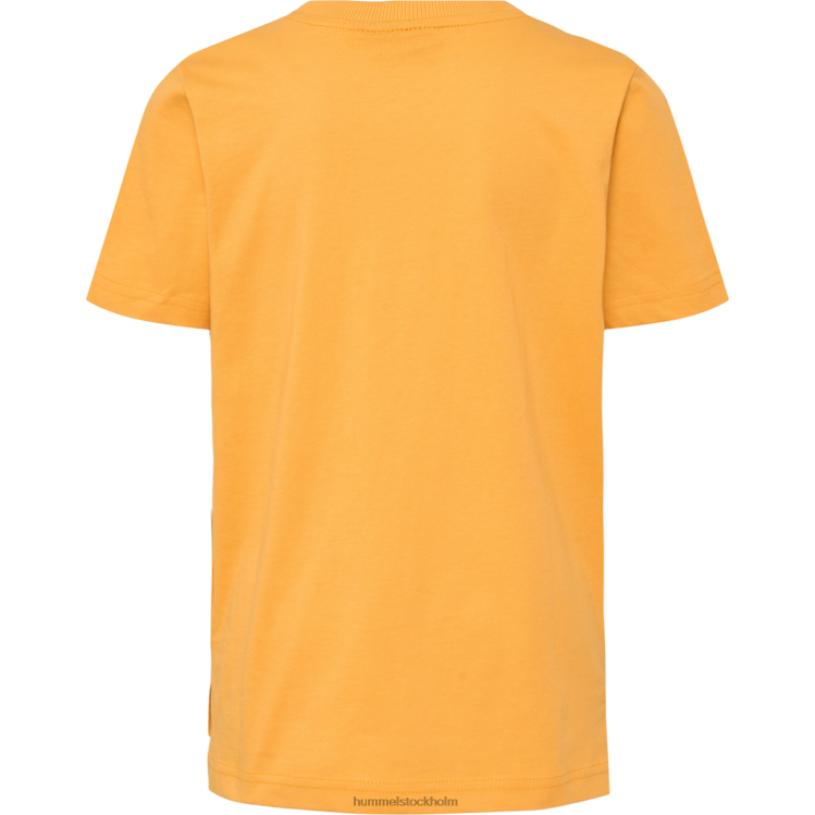 se Hummel barn hmlrock t-shirt s/s LL40V4824 \"klassisk t-shirt\"