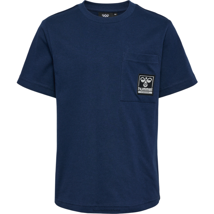 se Hummel barn hmlrocky t-shirt s/s LL40V4767 \"kortärmad t-shirt\"