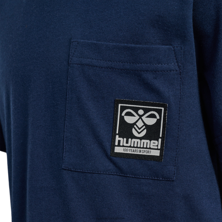 se Hummel barn hmlrocky t-shirt s/s LL40V4767 \"kortärmad t-shirt\"