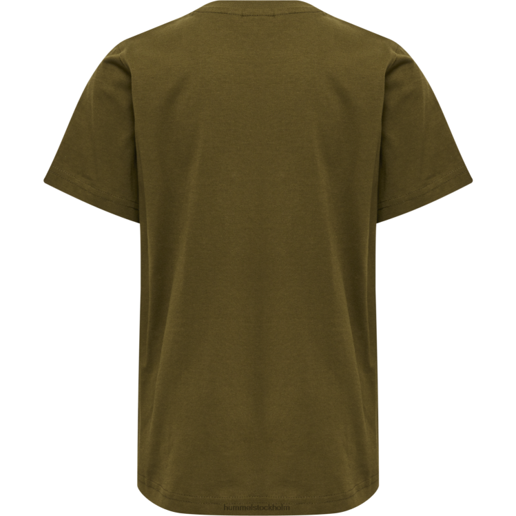 se Hummel barn hmlrocky t-shirt s/s LL40V5516 \"kortärmad t-shirt\"