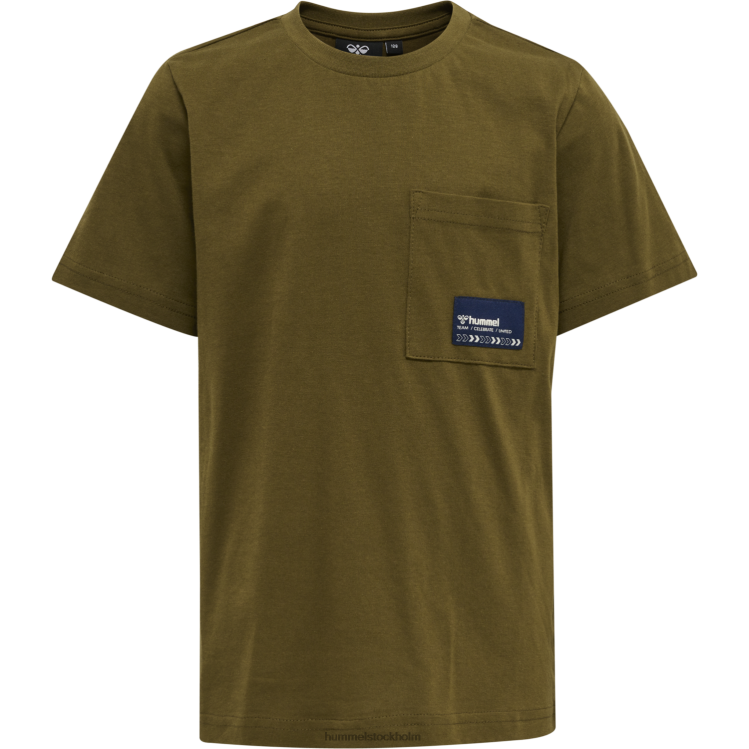 se Hummel barn hmlrocky t-shirt s/s LL40V5516 \"kortärmad t-shirt\"