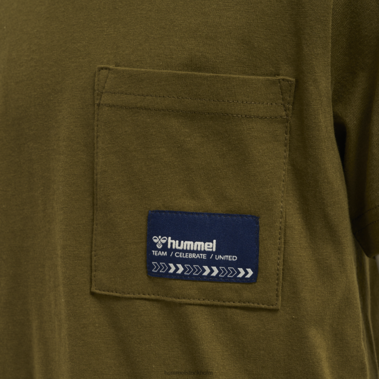 se Hummel barn hmlrocky t-shirt s/s LL40V5516 \"kortärmad t-shirt\"