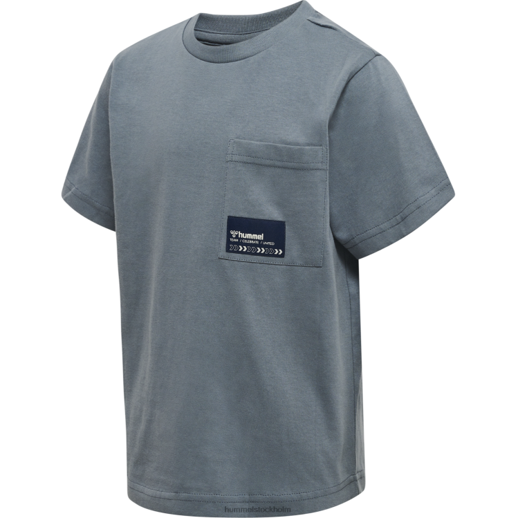 se Hummel barn hmlrocky t-shirt s/s LL40V6408 \"kortärmad t-shirt\"