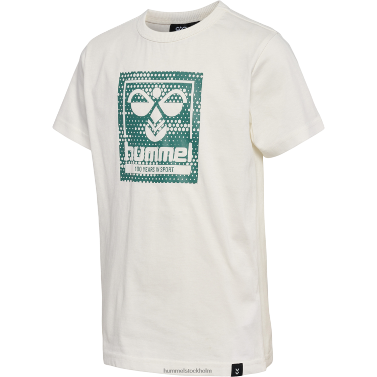 se Hummel barn hmlrowan t-shirt s/s LL40V5006 "kortärmad t-shirt"