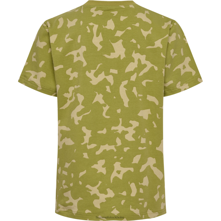 se Hummel barn hmlrush aop t-shirt s/s LL40V5789 \"kortärmad t-shirt\"