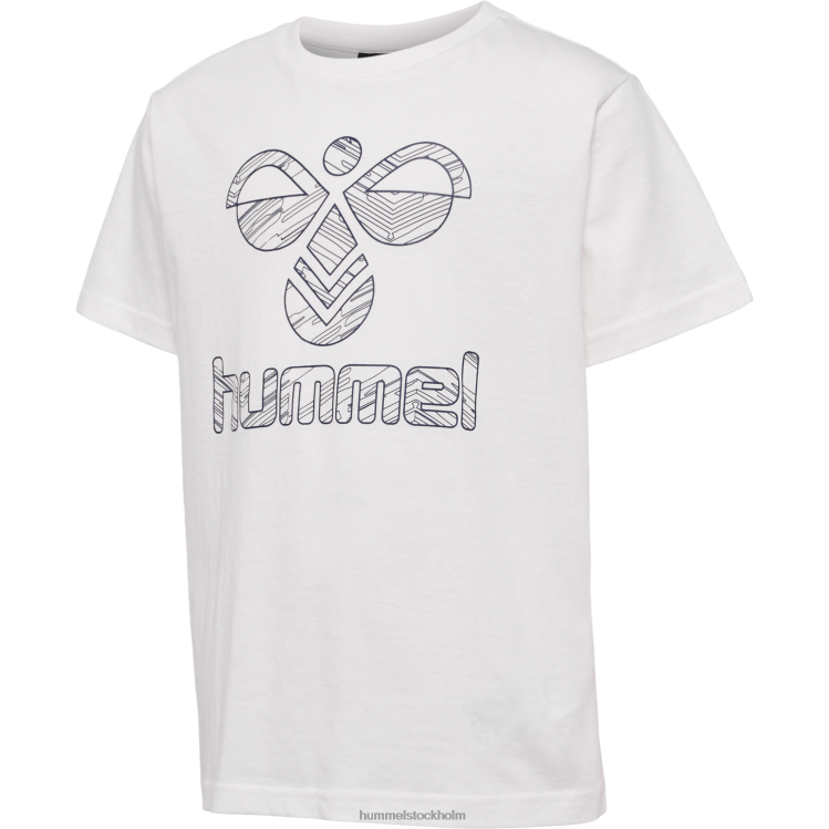 se Hummel barn hmlsofus t-shirt s/s LL40V4717 "logo t-shirt"