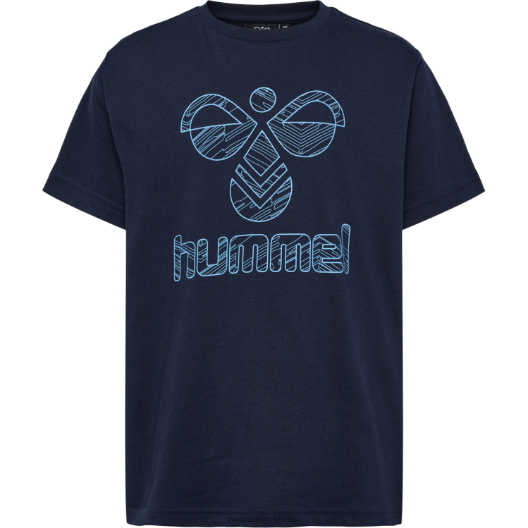 se Hummel barn hmlsofus t-shirt s/s LL40V5174 \"logo t-shirt\"