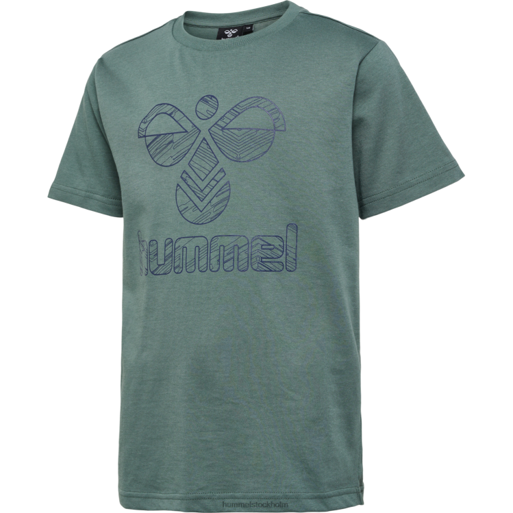 se Hummel barn hmlsofus t-shirt s/s LL40V5278 "logo t-shirt"