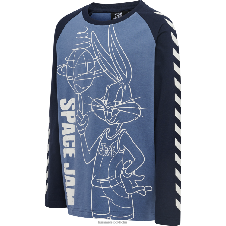 se Hummel barn hmlspace jam t-shirt l/s LL40V6566 "långärmad t-shirt"