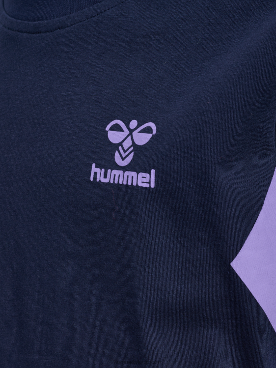 se Hummel barn hmlstaltisk bomull t-shirt s/s LL40V4835 \"sportig t-shirt\"