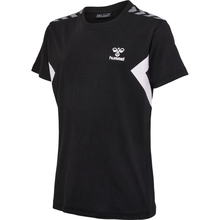 se Hummel barn hmlstaltisk bomull t-shirt s/s LL40V4950 "sportig t-shirt"
