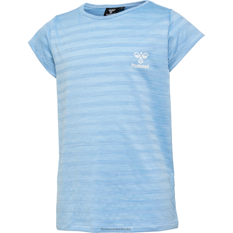 se Hummel barn hmlsutkin t-shirt LL40V4776 "randig t-shirt"