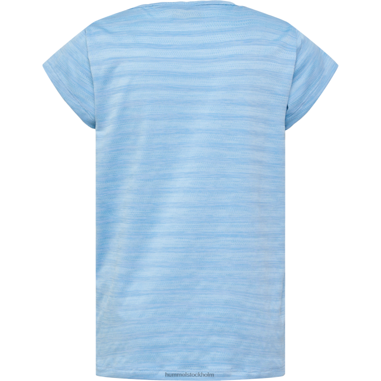 se Hummel barn hmlsutkin t-shirt LL40V4776 \"randig t-shirt\"