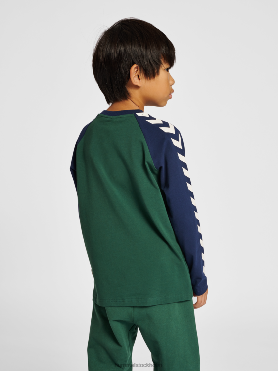 se Hummel barn hmlt-skjorta l/s LL40V5198 \"långärmad t-shirt\"