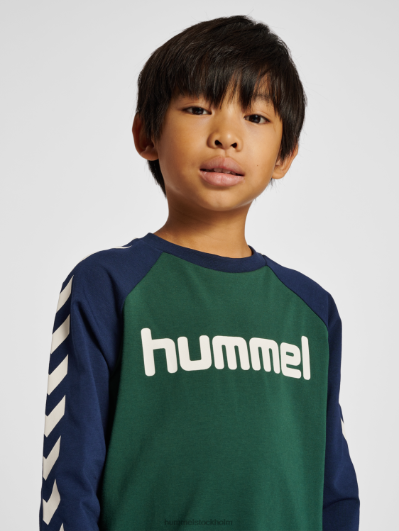 se Hummel barn hmlt-skjorta l/s LL40V5198 \"långärmad t-shirt\"