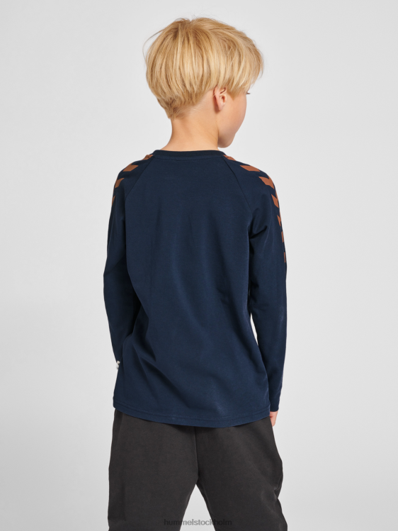 se Hummel barn hmlt-skjorta l/s LL40V6090 \"långärmad t-shirt\"