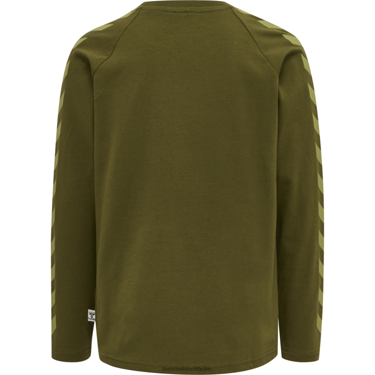 se Hummel barn hmlt-skjorta l/s LL40V6360 \"långärmad t-shirt\"