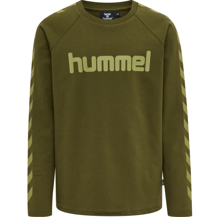 se Hummel barn hmlt-skjorta l/s LL40V6360 \"långärmad t-shirt\"