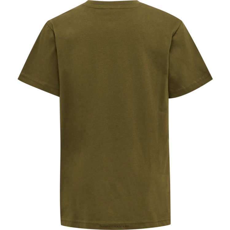 se Hummel barn hmltomb t-shirt s/s LL40V5729 \"kortärmad t-shirt\"