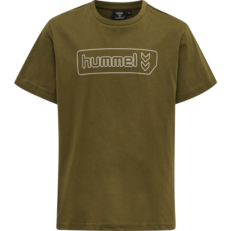 se Hummel barn hmltomb t-shirt s/s LL40V5729 \"kortärmad t-shirt\"