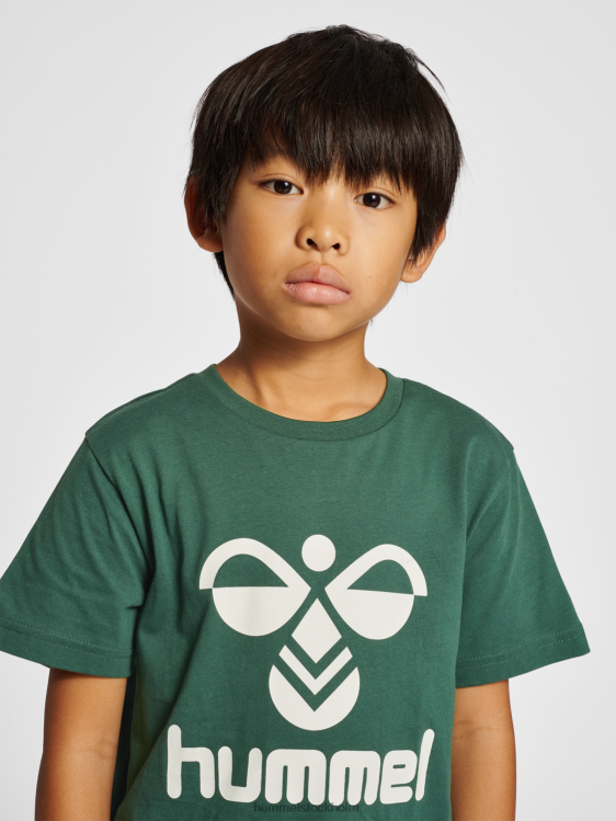 se Hummel barn hmltres t-shirt s/s LL40V5108 \"short-sleeved t-shirt\"