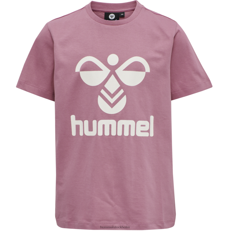 se Hummel barn hmltres t-shirt s/s LL40V5571 \"short-sleeved t-shirt\"