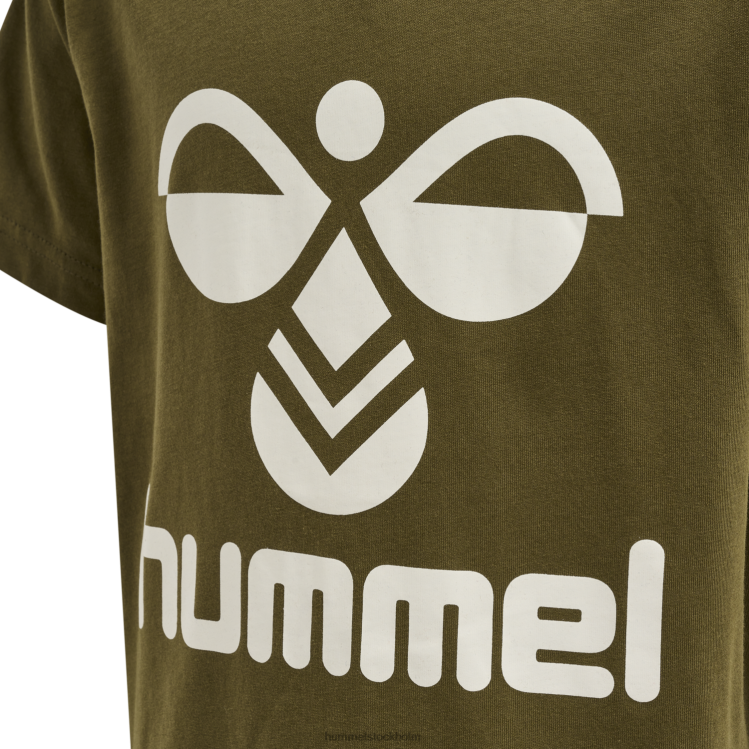 se Hummel barn hmltres t-shirt s/s LL40V6478 \"short-sleeved t-shirt\"