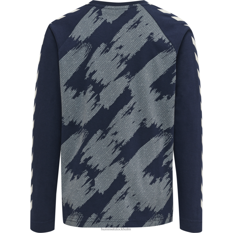 se Hummel barn hmlzion t-shirt l/s LL40V4712 \"långärmad t-shirt\"