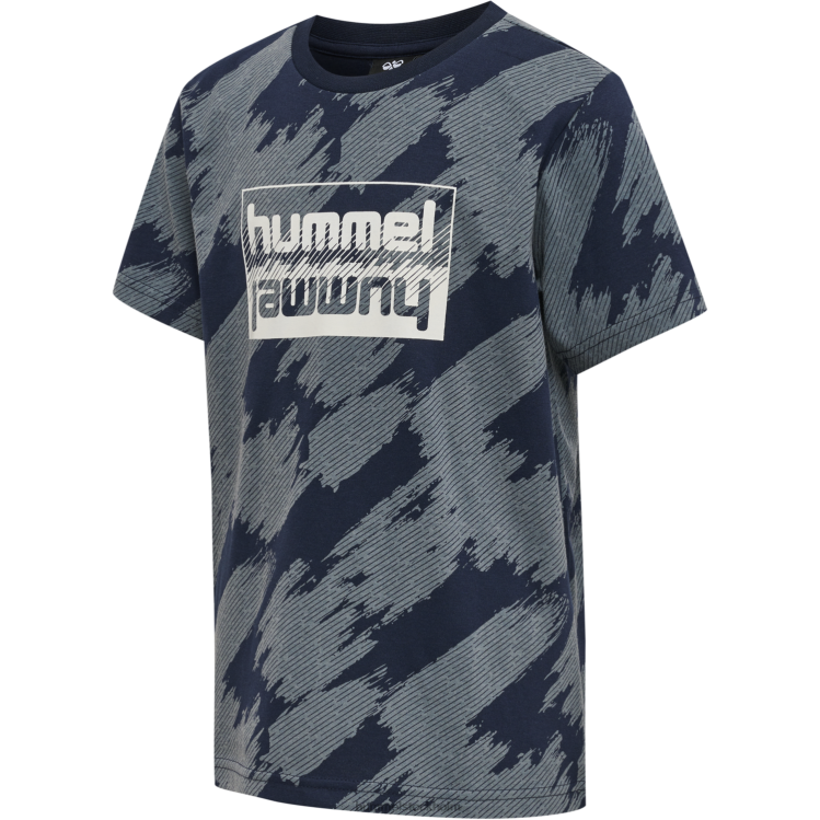 se Hummel barn hmlzion t-shirt s/s LL40V5869 "kortärmad t-shirt"