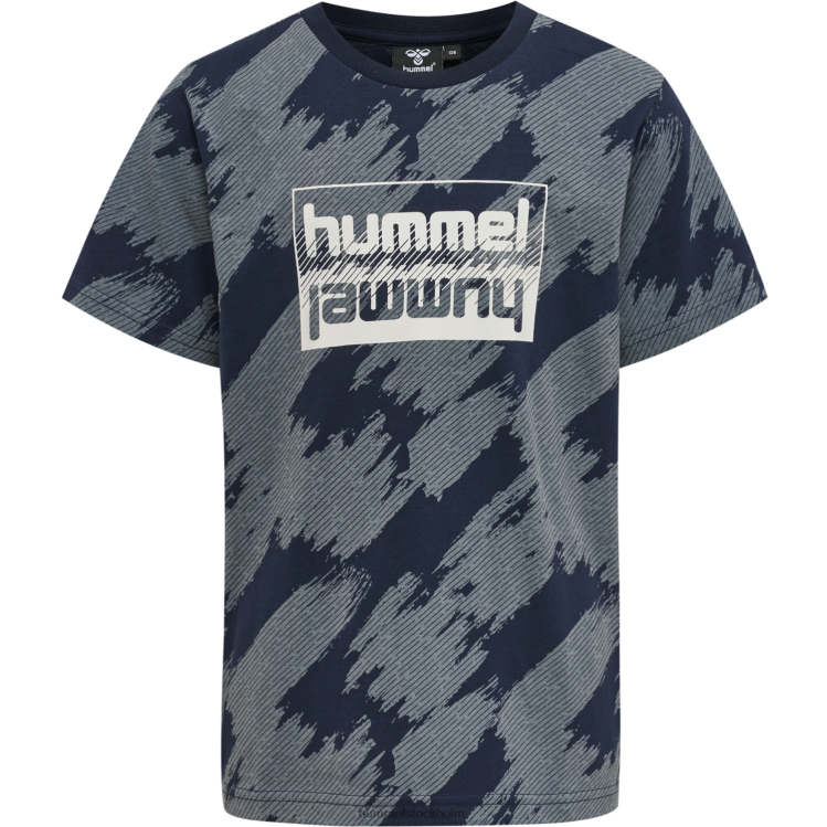 se Hummel barn hmlzion t-shirt s/s LL40V5869 \"kortärmad t-shirt\"
