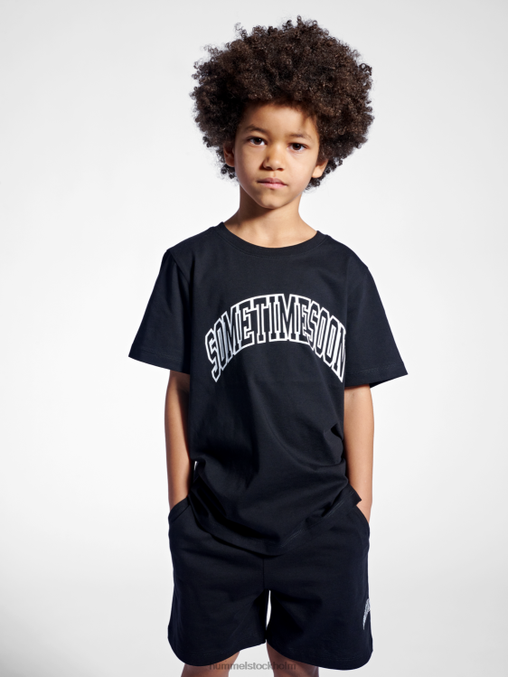 se Hummel barn stmocean t-shirt s/s LL40V5797 "t-shirt"