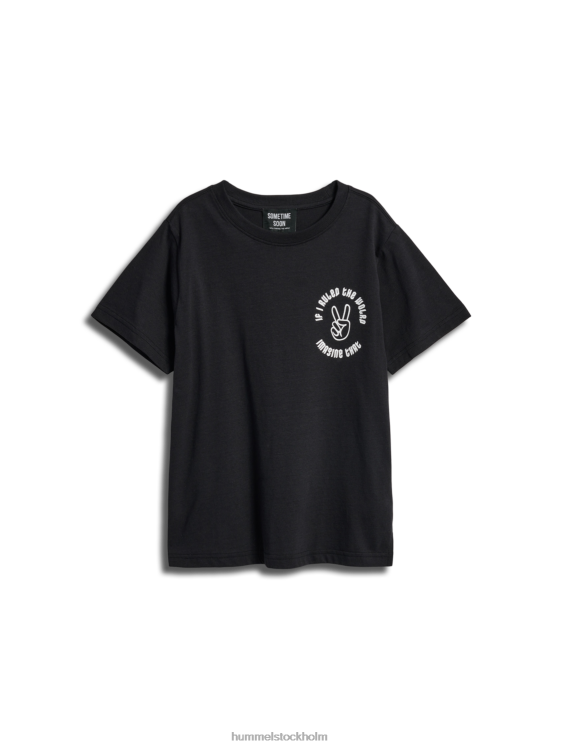 se Hummel barn stscrown t-shirt s/s LL40V4755 "kortärmad t-shirt"
