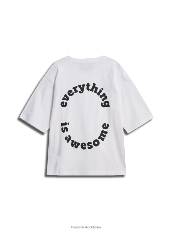 se Hummel barn stsemmett t-shirt s/s LL40V4999 \"lös passform t-shirt\"